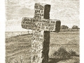 Хрест на могилі отамана Капіса
